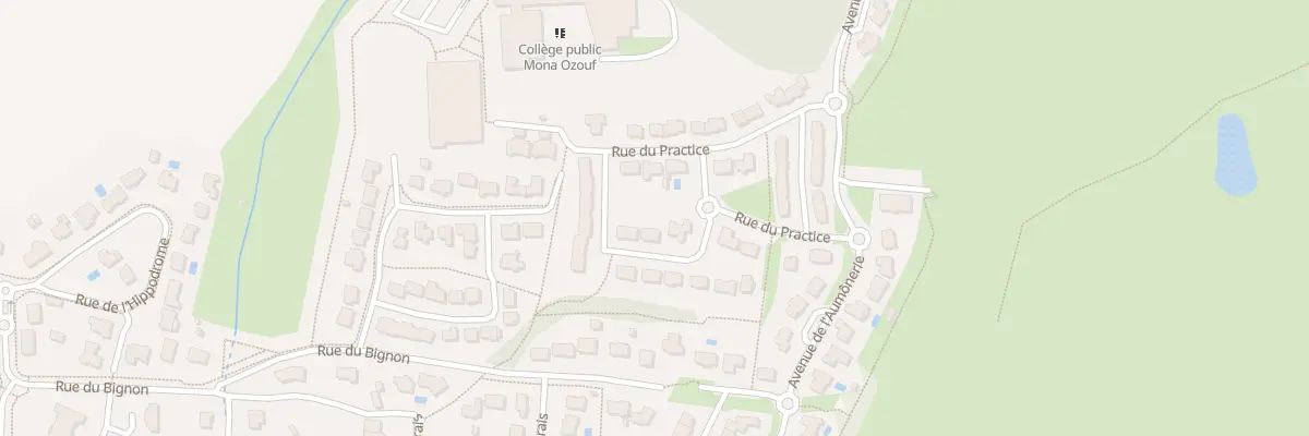 Plan du 14 Rue du Practice à Savenay