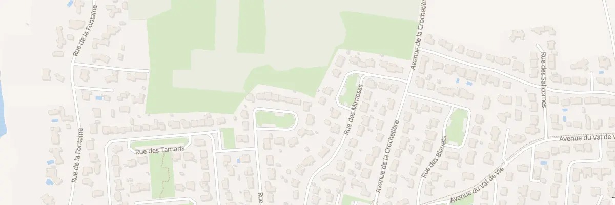 Plan du 22 Rue des muguets au Fenouiller