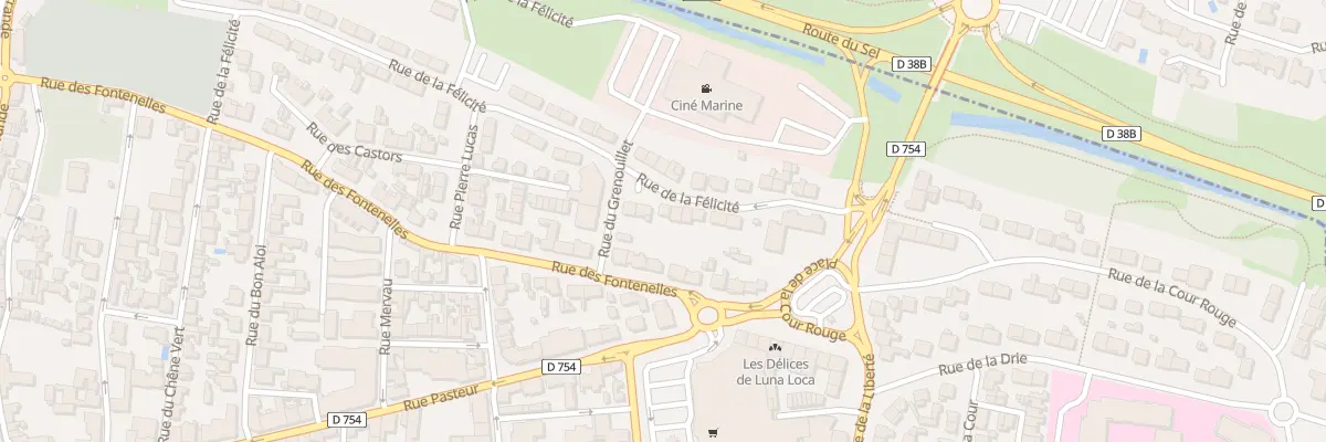 Plan du 36 Rue de la félicité à Saint-Gilles-Croix-de-Vie