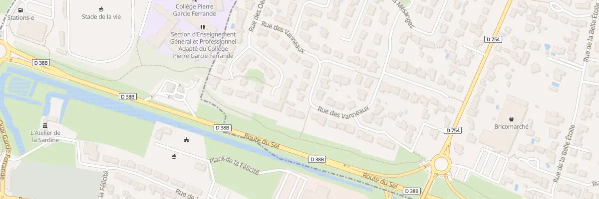 Plan du 14 Rue des vanneaux au Fenouiller