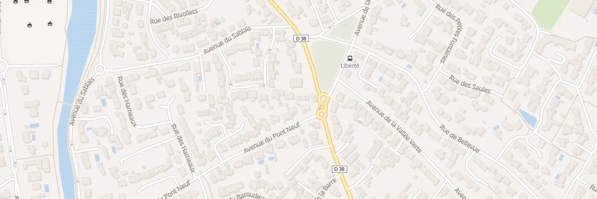 Plan du 14 Rte des Sables à Saint-Gilles-Croix-de-Vie