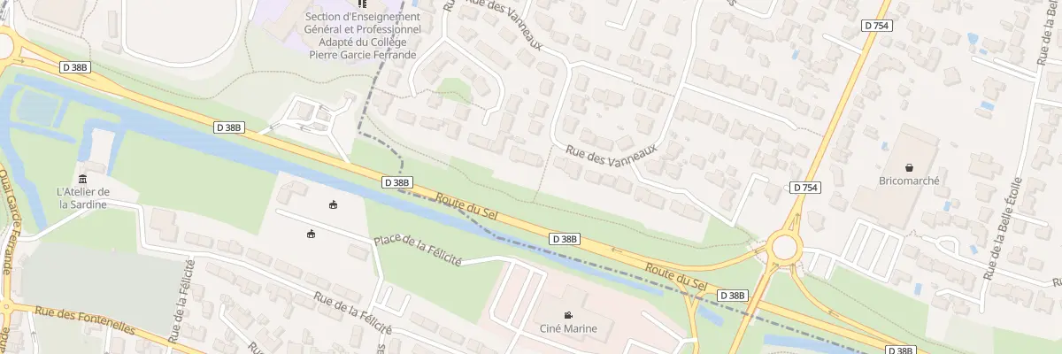 Plan du 18 Rue des vanneaux au Fenouiller