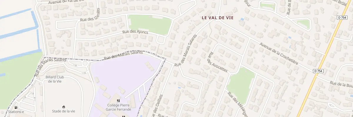 Plan du 16 Rue des marais salants au Fenouiller