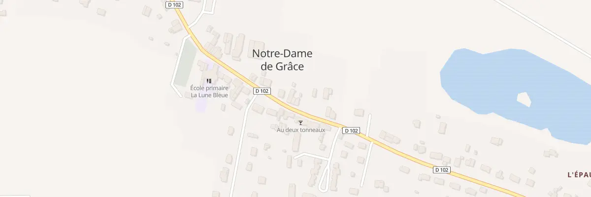 Plan du 9 Rue de la Houssais Nd de Grace à Guenrouet