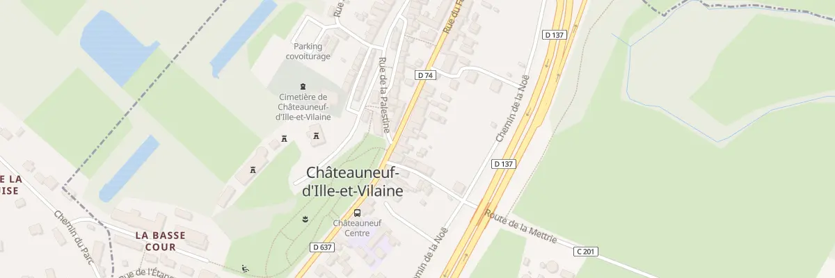 Plan du 49 Rue du Fort à Châteauneuf-d’Ille-et-Vilaine