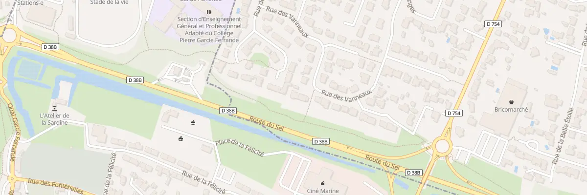 Plan du 16 Rue des vanneaux au Fenouiller