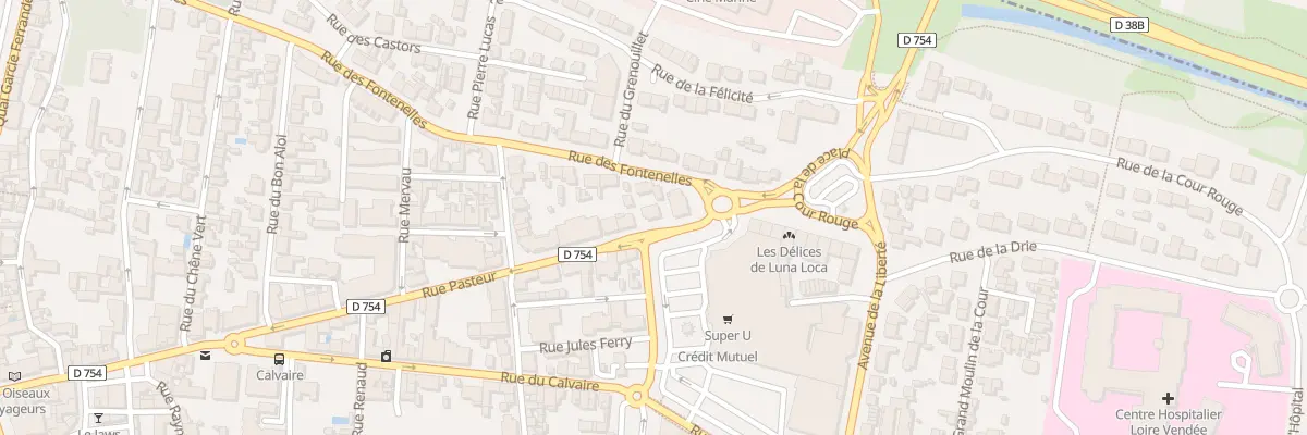 Plan du 46 Rue pasteur à Saint-Gilles-Croix-de-Vie
