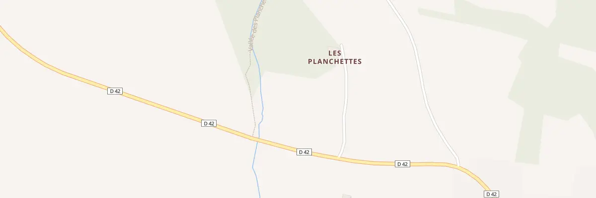 Plan du 1 Les Planchettes à La Chapelle-Bouëxic