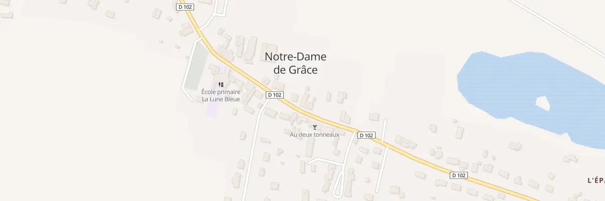 Plan du 7 Rue de la Houssais Nd de Grace à Guenrouet