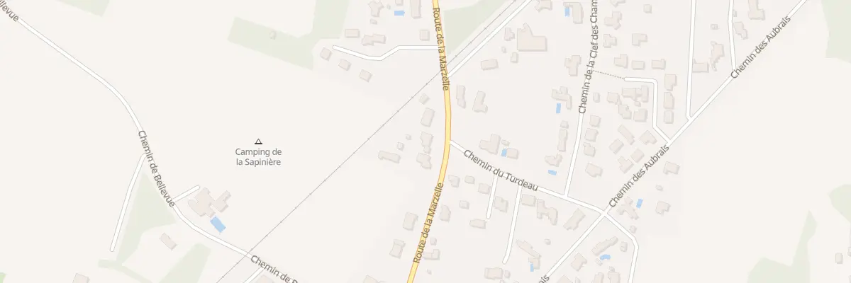 Plan du 107B Rte de la Marzelle à Saint-Hilaire-de-Riez