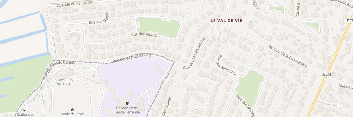 Plan du 18 Rue des marais salants au Fenouiller