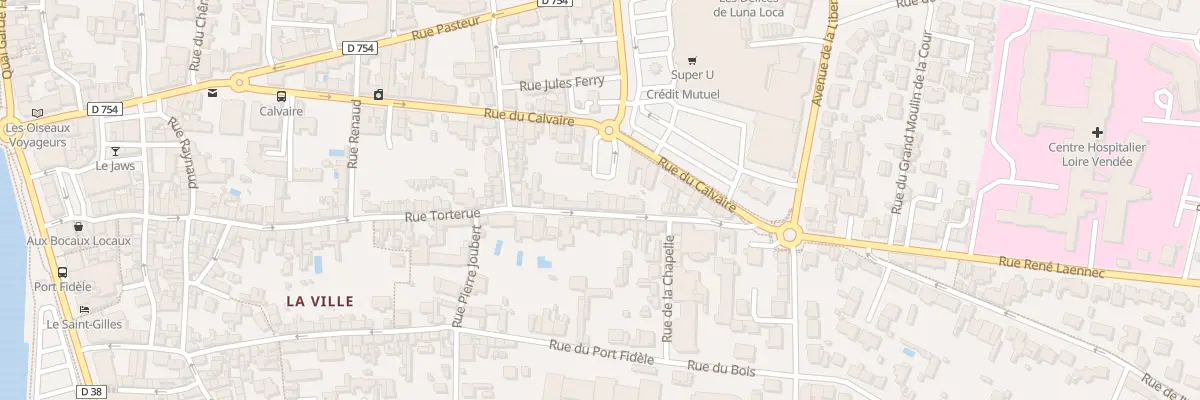 Plan du 18 Rue torterue à Saint-Gilles-Croix-de-Vie