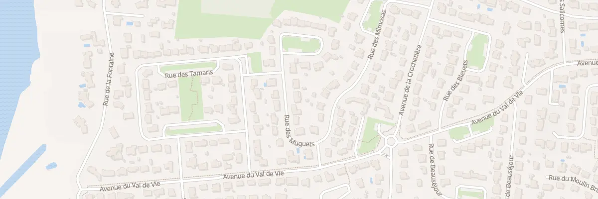 Plan du 8 Rue des muguets au Fenouiller