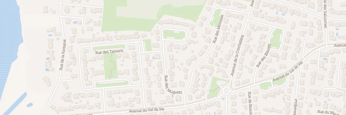 Plan du 10 Rue des muguets au Fenouiller