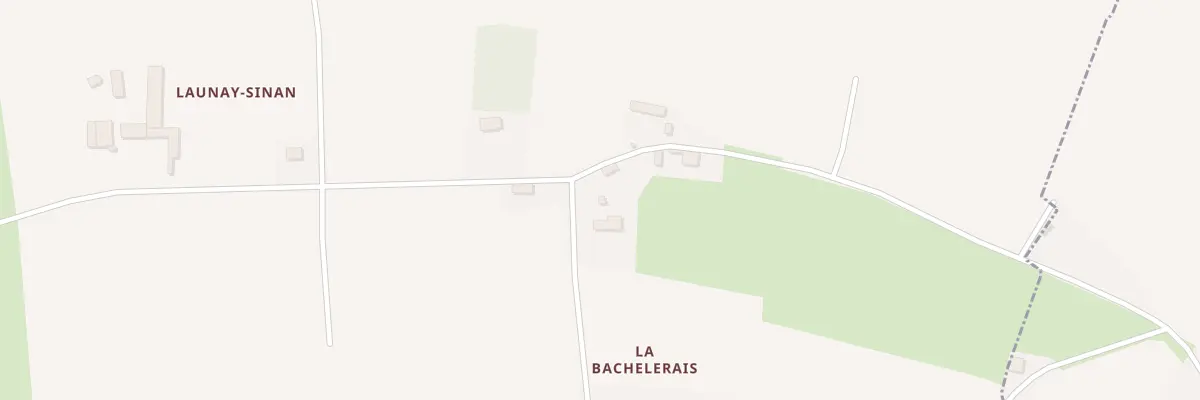Plan du 5617 La BACHELERAIS à Bédée