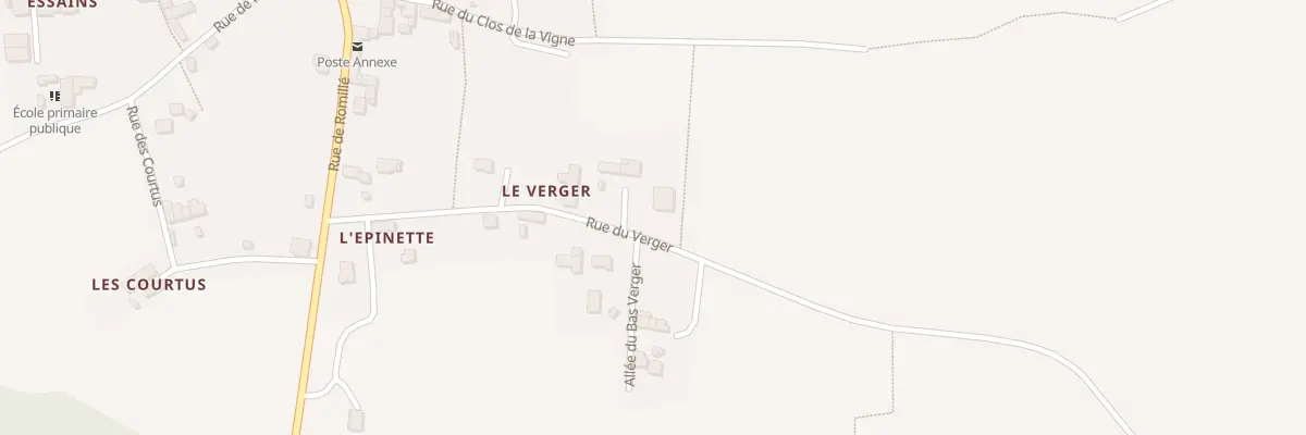 Plan du 5382 Le Verger à Miniac-sous-Bécherel