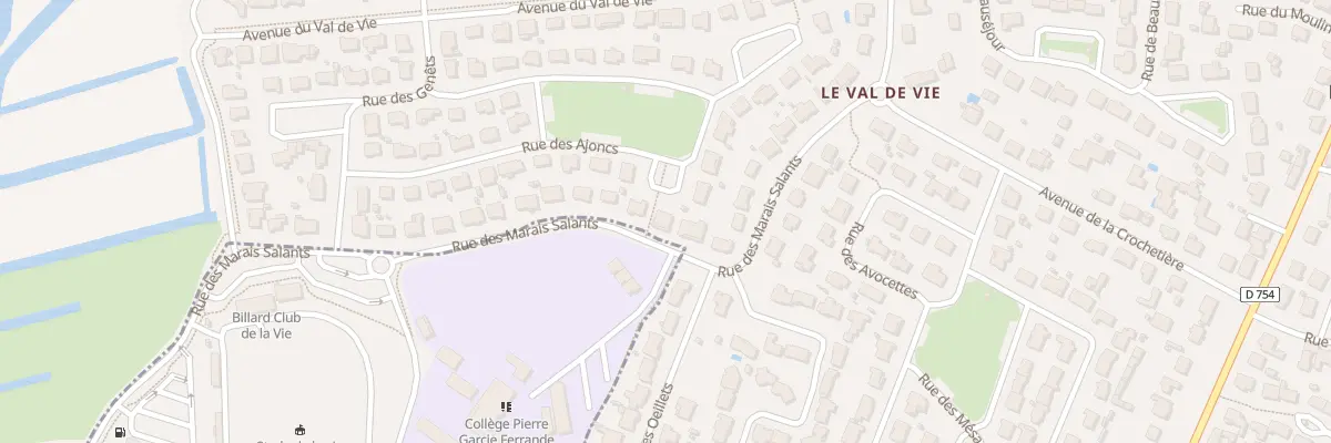 Plan du 20 Rue des marais salants au Fenouiller