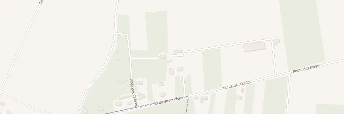 Plan du 38 Rte des Forets à Châteauneuf