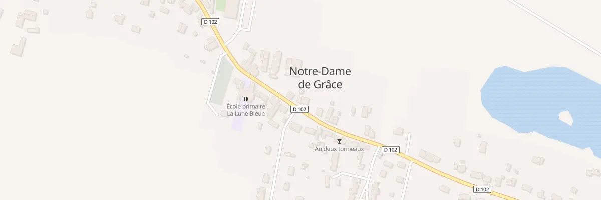 Plan du 1 Rue de la Houssais Nd de Grace à Guenrouet