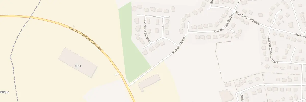 Plan du 5 Rue de la Minée à Pleumeleuc