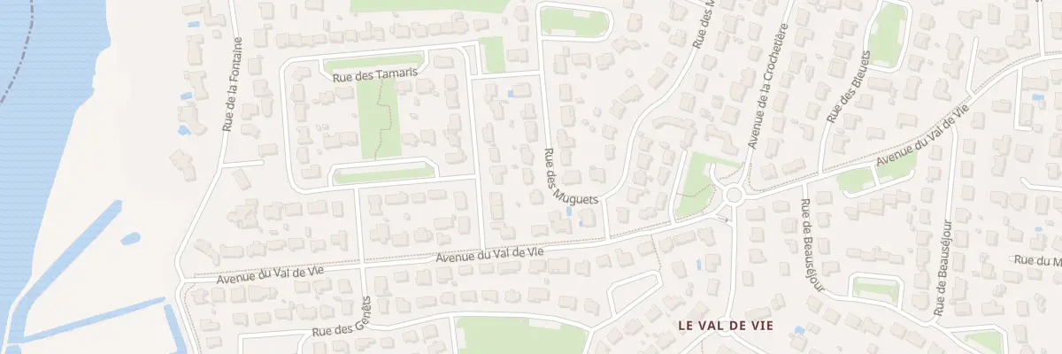 Plan du 3 Rue des muguets au Fenouiller
