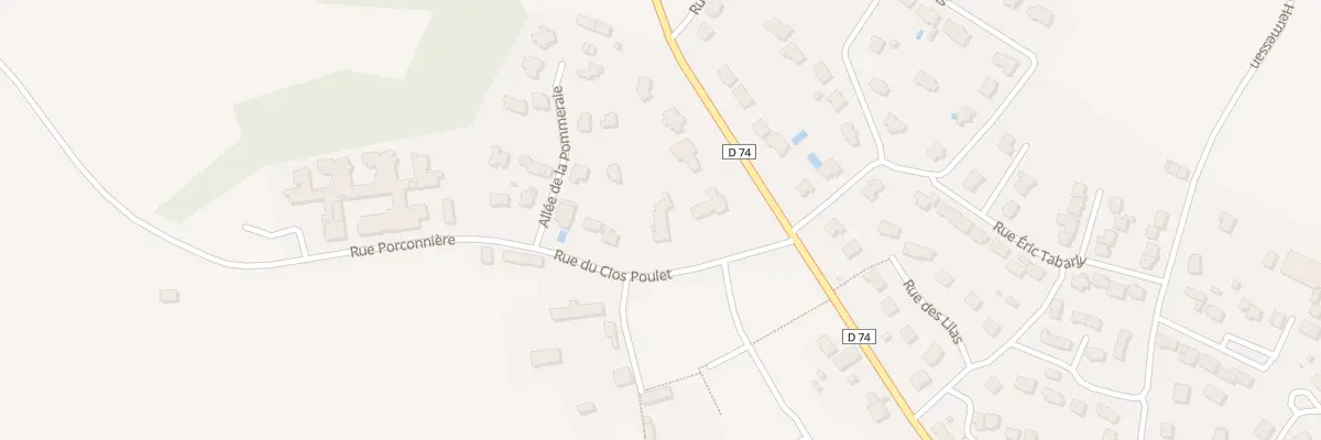 Plan du 2B Rue Porconniere à Saint-Père-Marc-en-Poulet