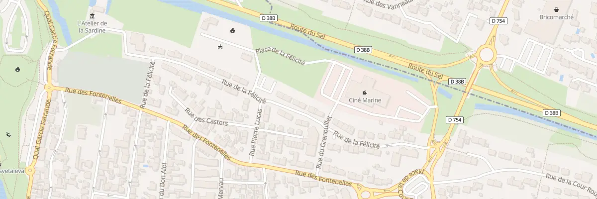 Plan du 29 Rue de la félicité à Saint-Gilles-Croix-de-Vie