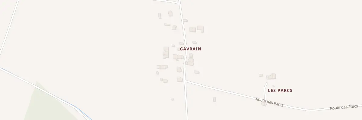 Plan du 9025 Gavrain à Renac