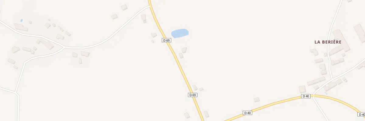 Plan du 8 La Lande Basse au Verger