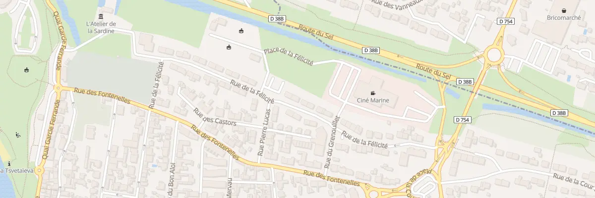 Plan du 27 Rue de la félicité à Saint-Gilles-Croix-de-Vie