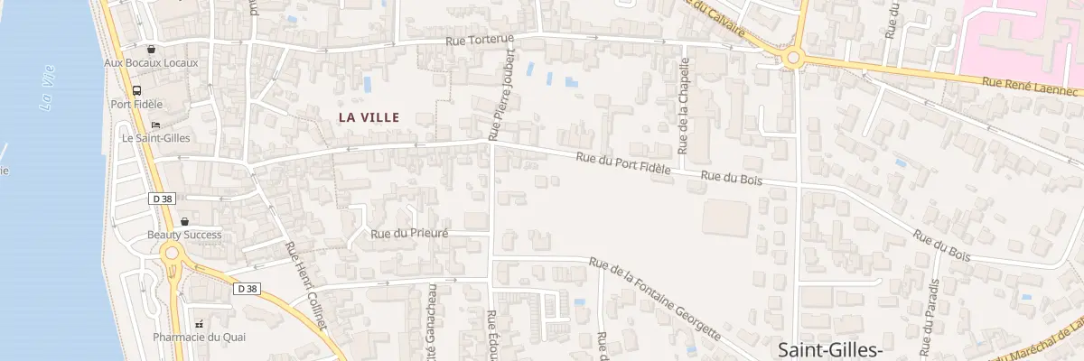 Plan du 1A Rue du port fidèle à Saint-Gilles-Croix-de-Vie