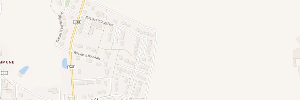 Plan du 32 Rue des Primevères au Verger