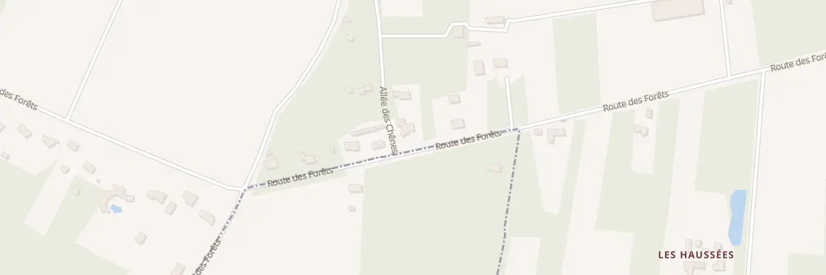 Plan du 42 Rte des Forets à Châteauneuf