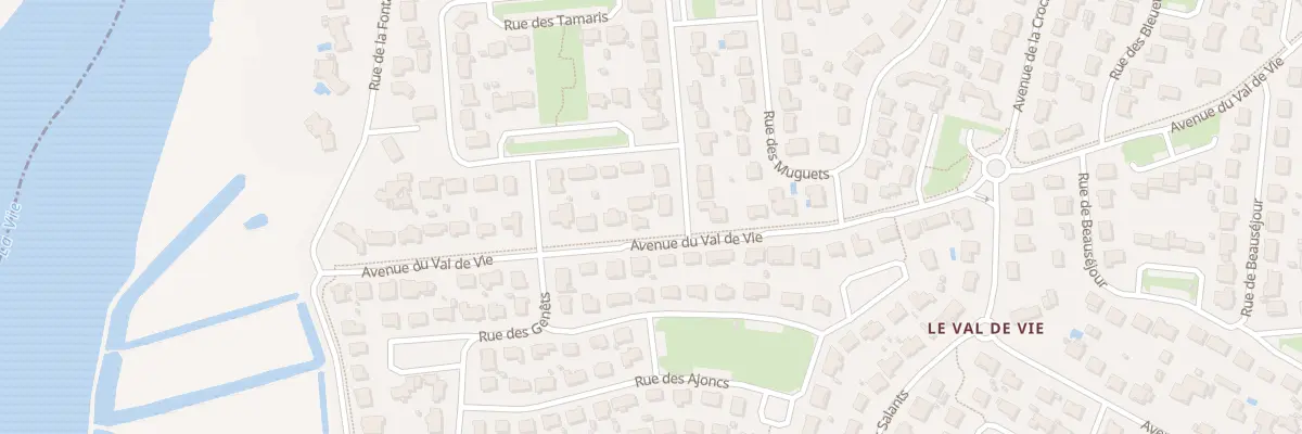 Plan du 46B Av du Val de Vie au Fenouiller
