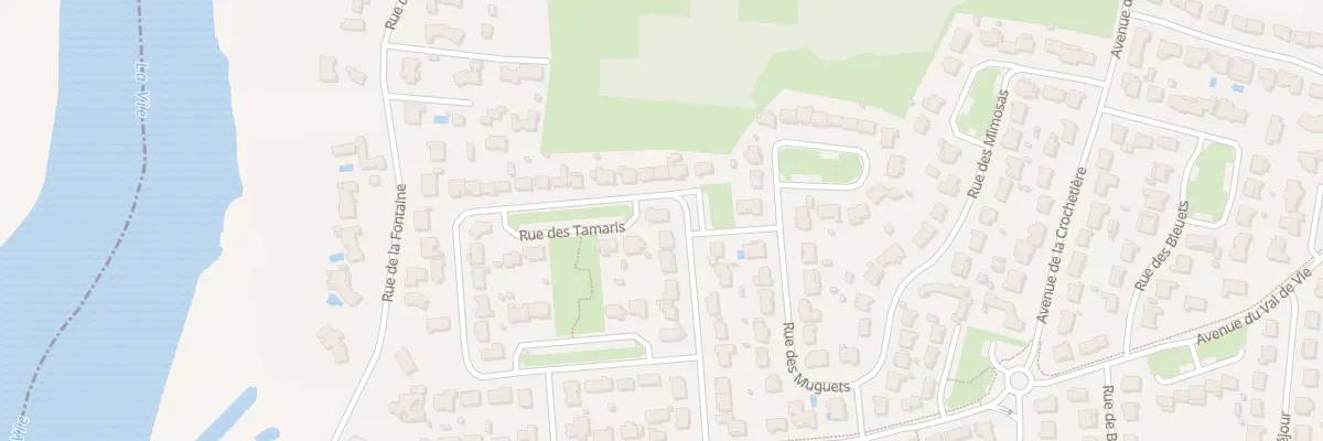 Plan du 26 Rue des tamaris au Fenouiller