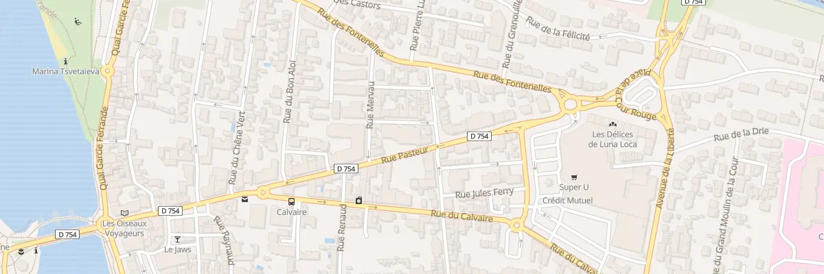 Plan du 24 Rue pasteur à Saint-Gilles-Croix-de-Vie