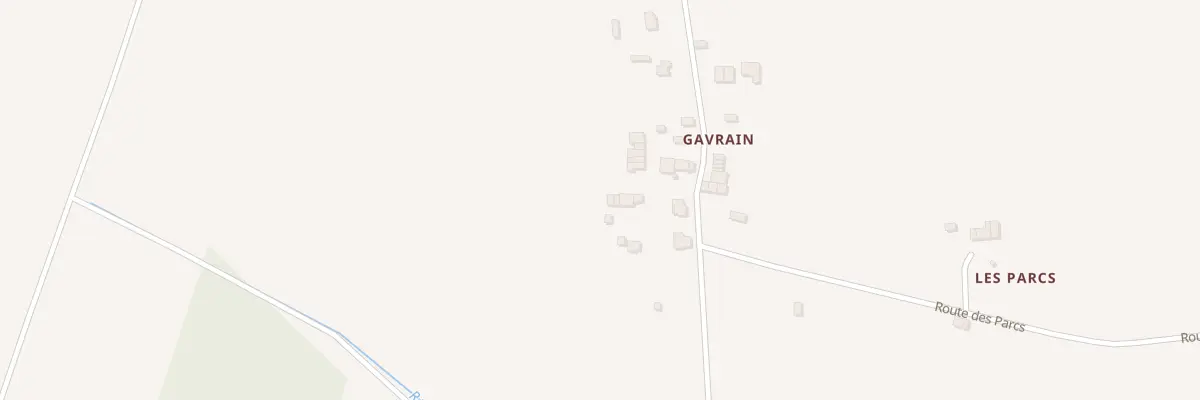 Plan du 9 Gavrain à Renac