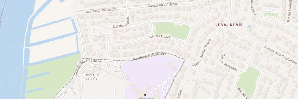Plan du 30 Rue des marais salants au Fenouiller