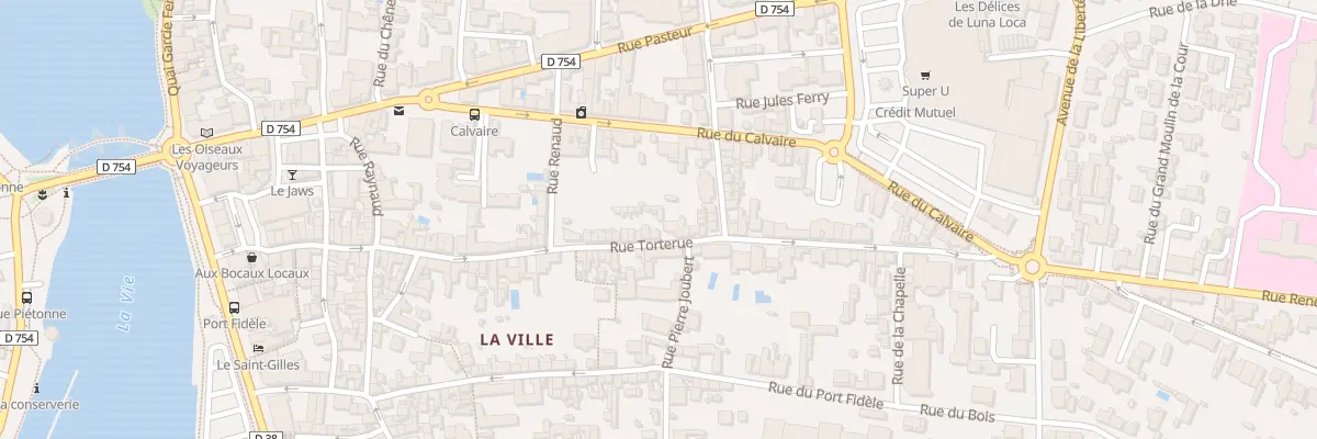 Plan du 38B Rue torterue à Saint-Gilles-Croix-de-Vie