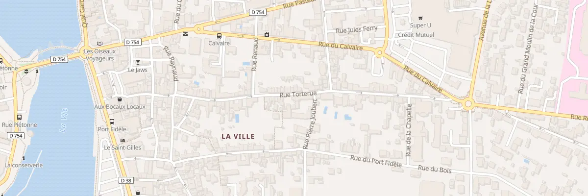 Plan du 45 Rue torterue à Saint-Gilles-Croix-de-Vie