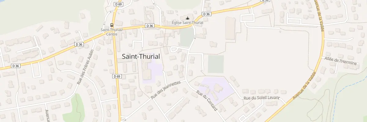 Plan du 4 Rue du Contard à Saint-Thurial