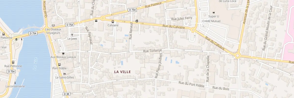 Plan du 46 Rue torterue à Saint-Gilles-Croix-de-Vie