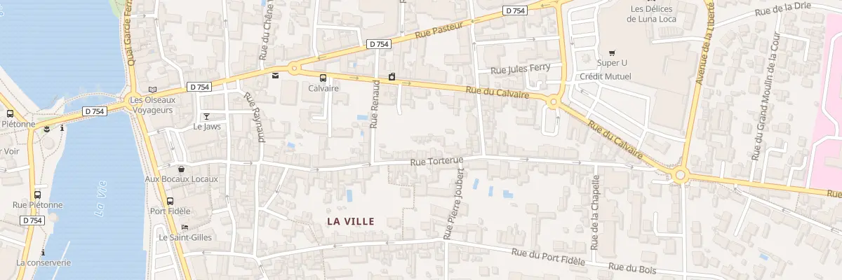 Plan du 46B Rue torterue à Saint-Gilles-Croix-de-Vie