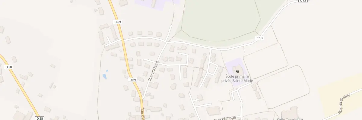 Plan du 5 Rue du Champ de la Foret à Baulon