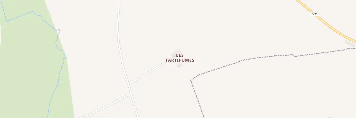 Plan du 5 Les Tartifumes à Irodouër