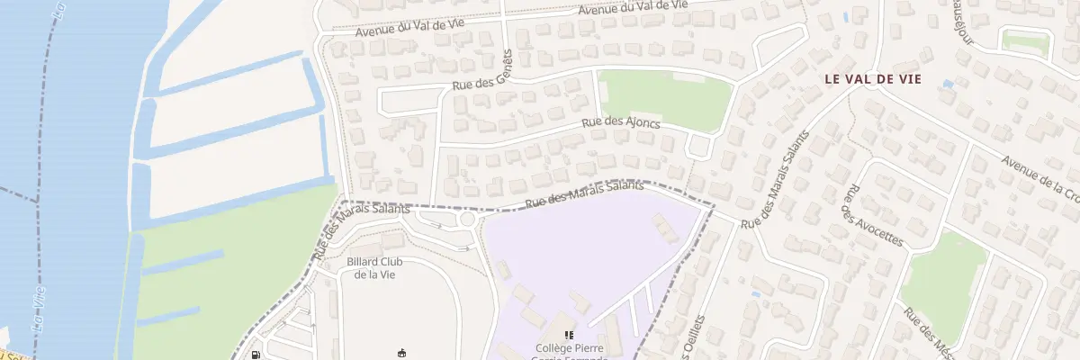 Plan du 34 Rue des marais salants au Fenouiller