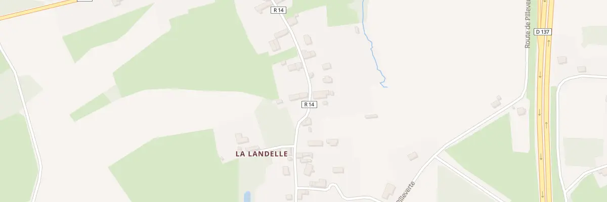 Plan du 5685 La Rivaudais à Mesnil-Roc’h