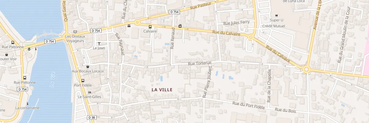 Plan du 54 Rue torterue à Saint-Gilles-Croix-de-Vie