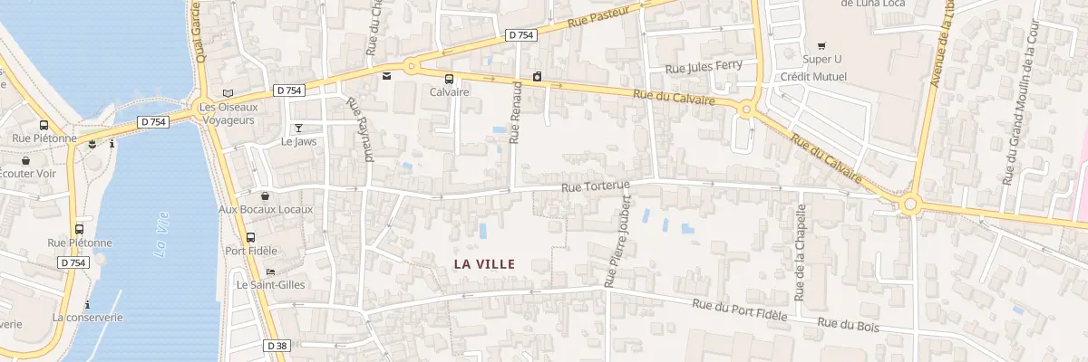 Plan du 56 Rue torterue à Saint-Gilles-Croix-de-Vie