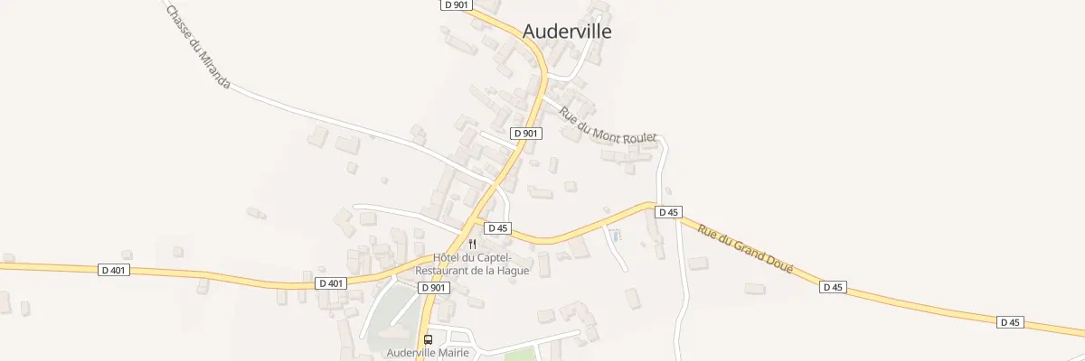 Plan du 86 Rue du Presbytere -Auderville à La Hague
